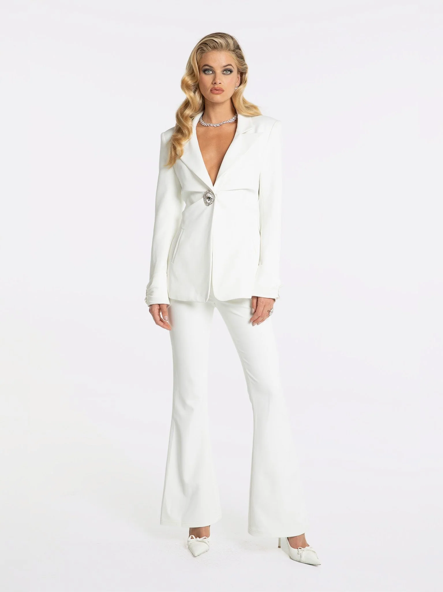 Rachel Pants (White) (Final Sale) - Image 2