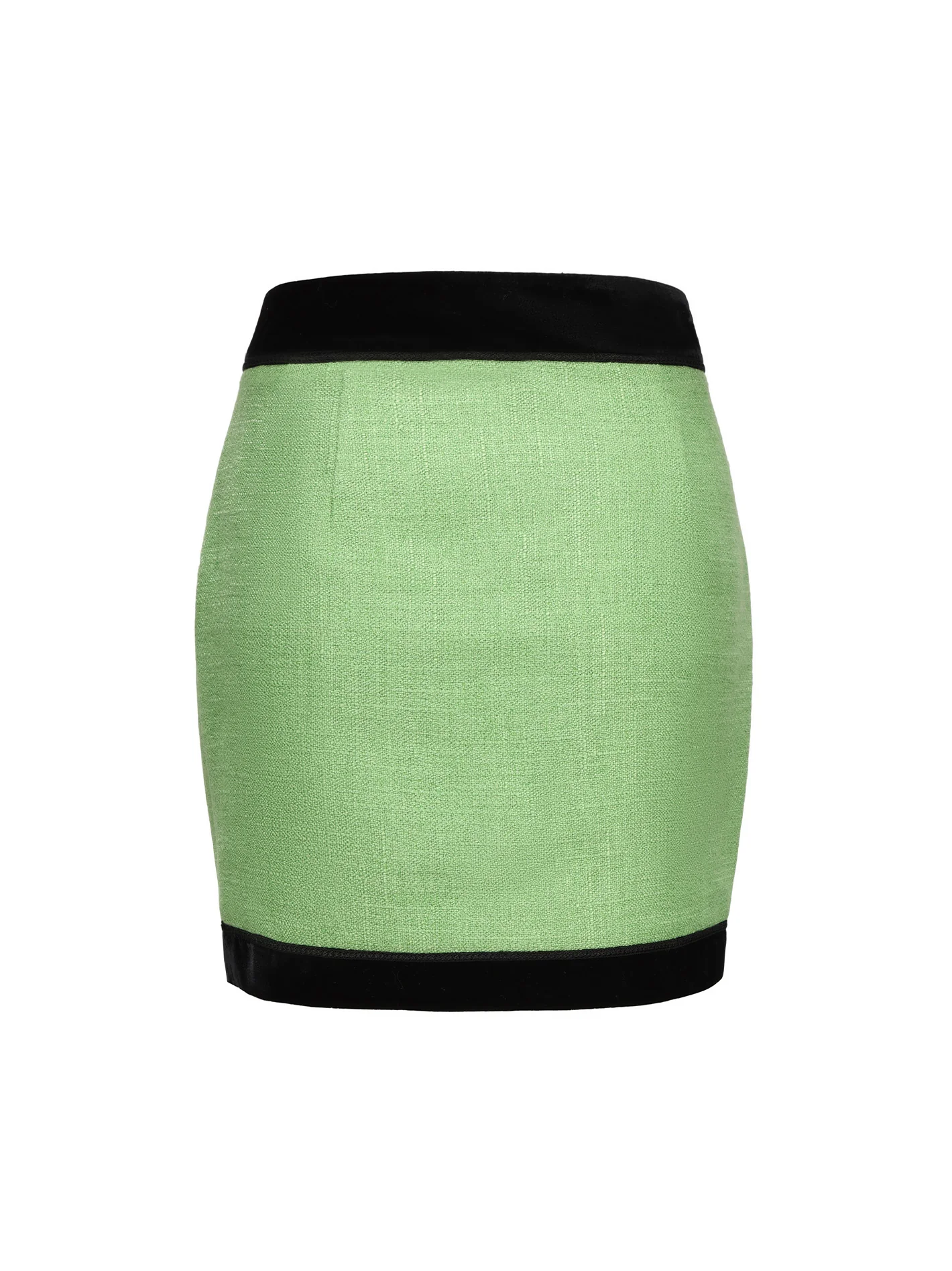 Michelle Tweed Skirt (Green) (Final Sale) - Image 7