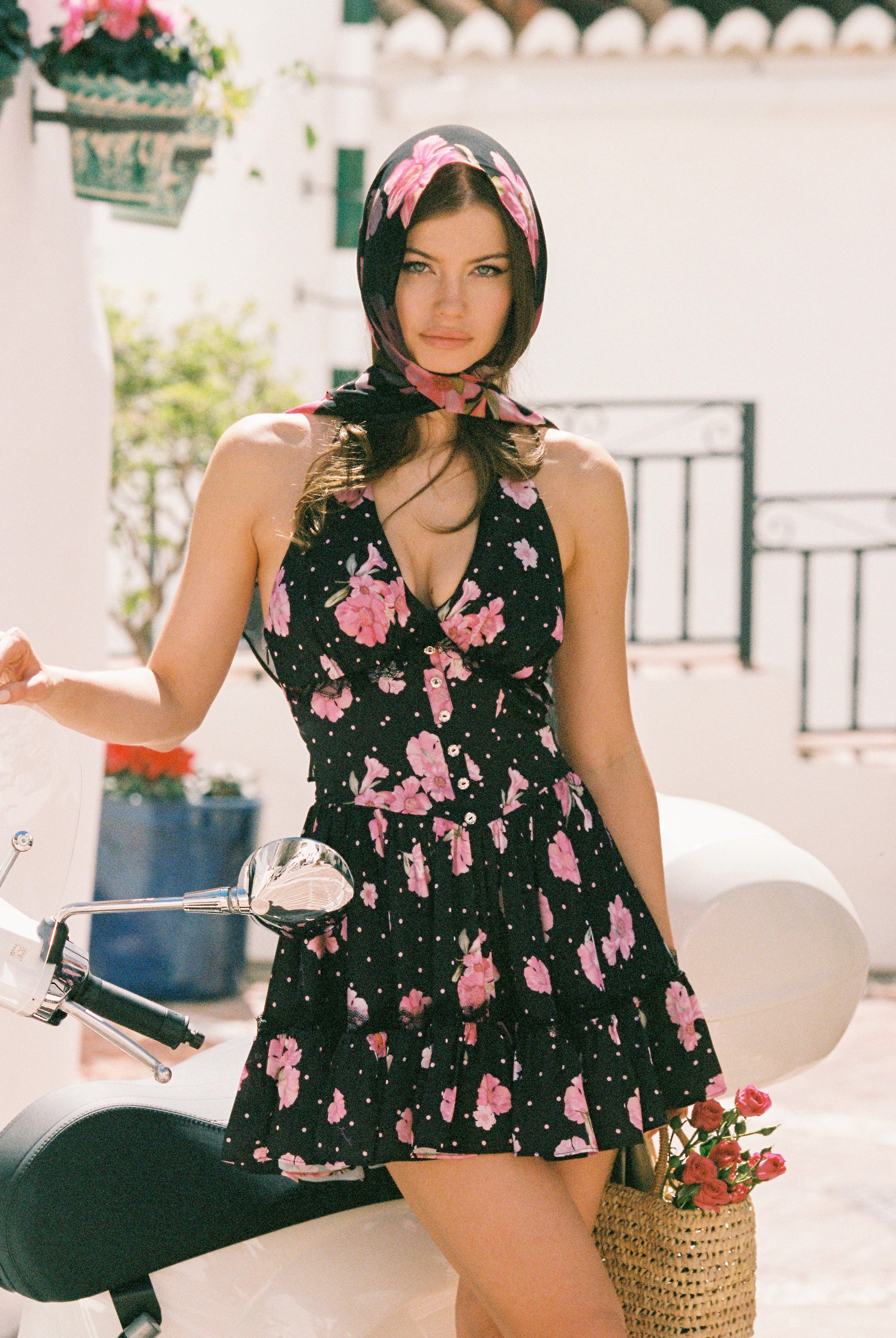 Rosaline Dress (Black) - Image 2
