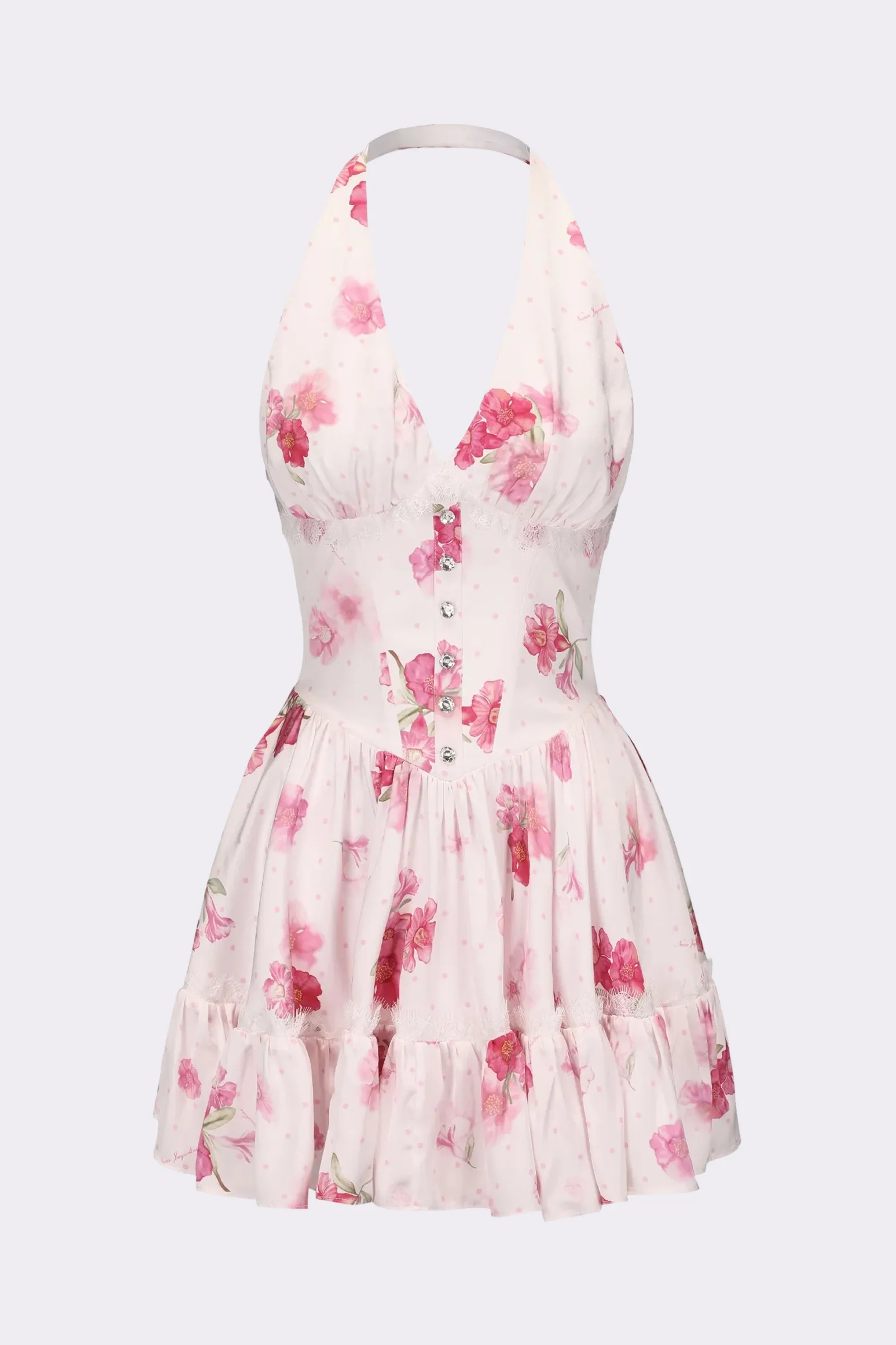 Rosaline Dress (Pink) - Image 8