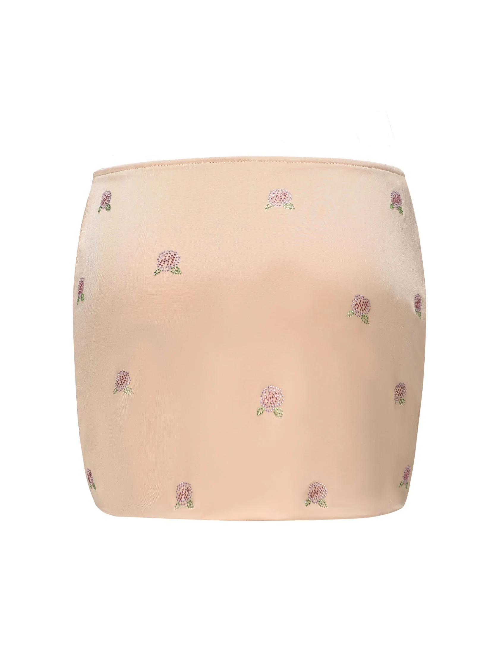 Rosana Embroidered Skirt (Tan) (Final Sale) - Image 8