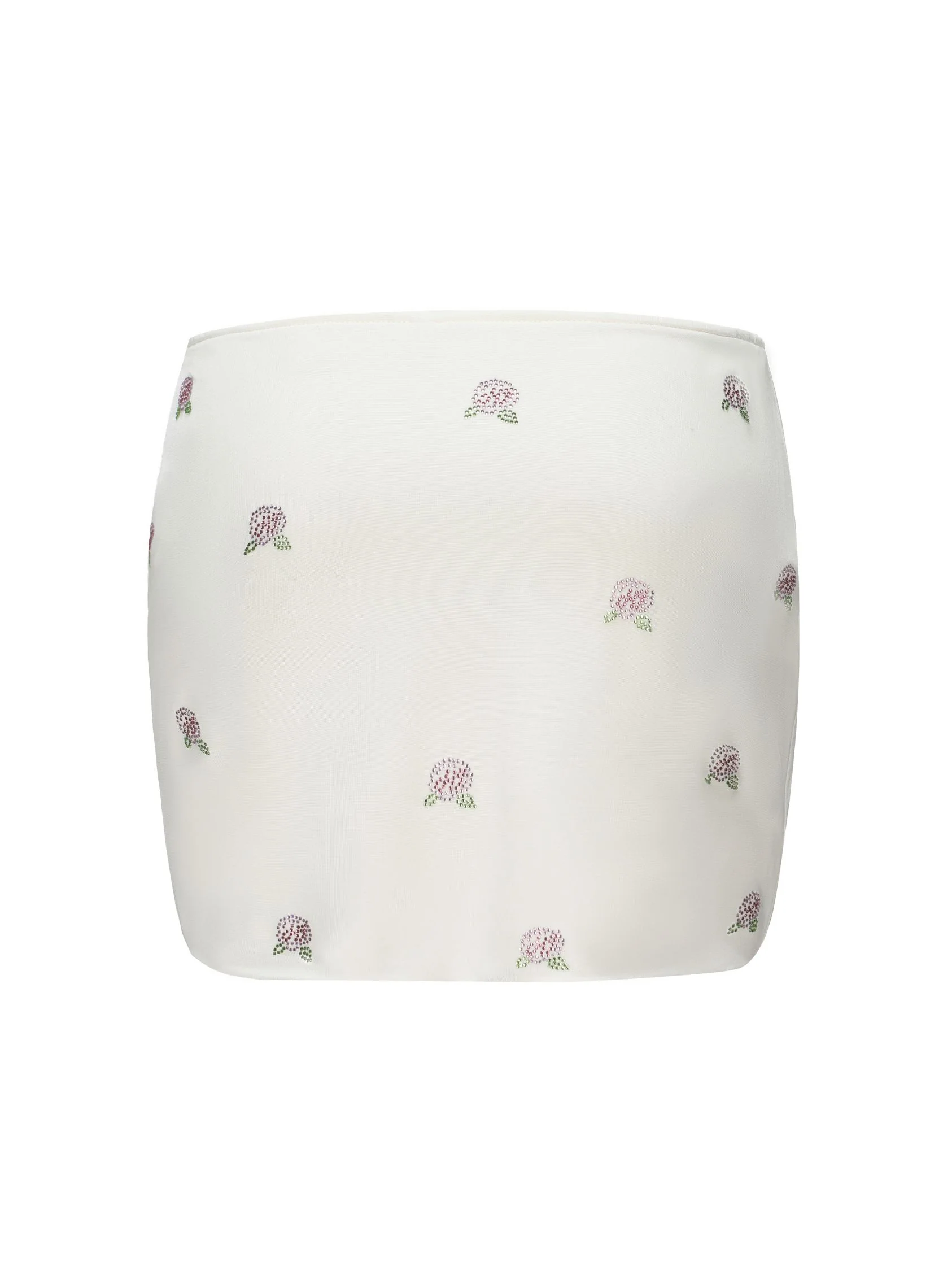 Rosana Embroidered Skirt (White) (Final Sale) - Image 7