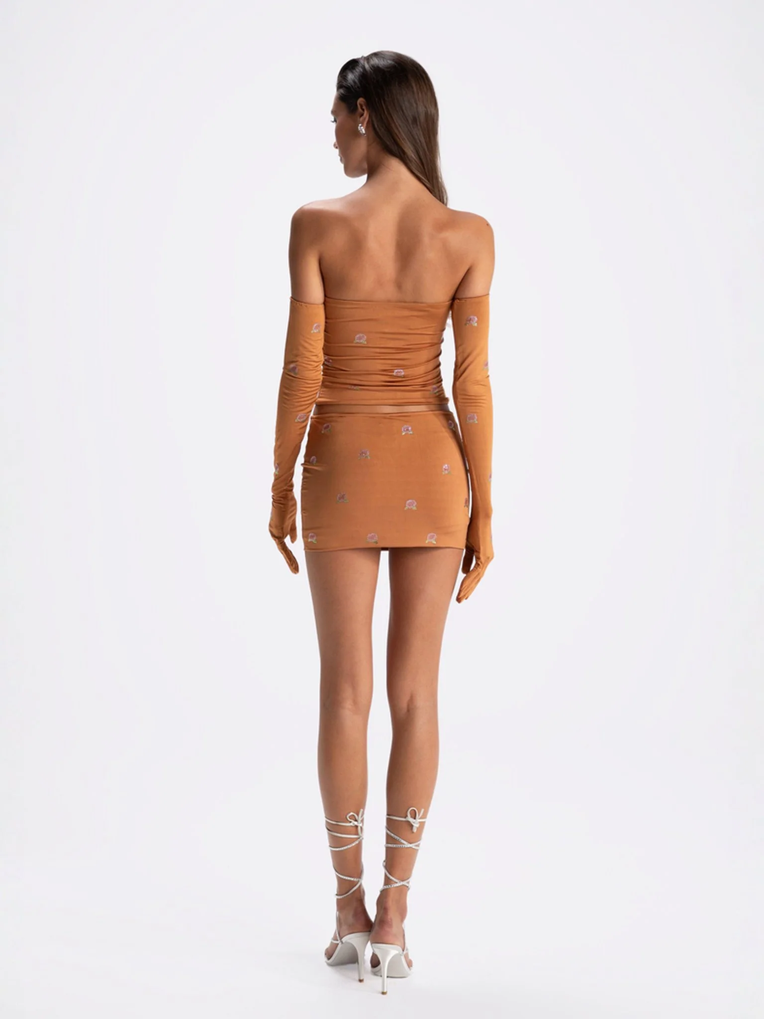 Rosana Embroidered Top (Brown) (Final Sale) - Image 5