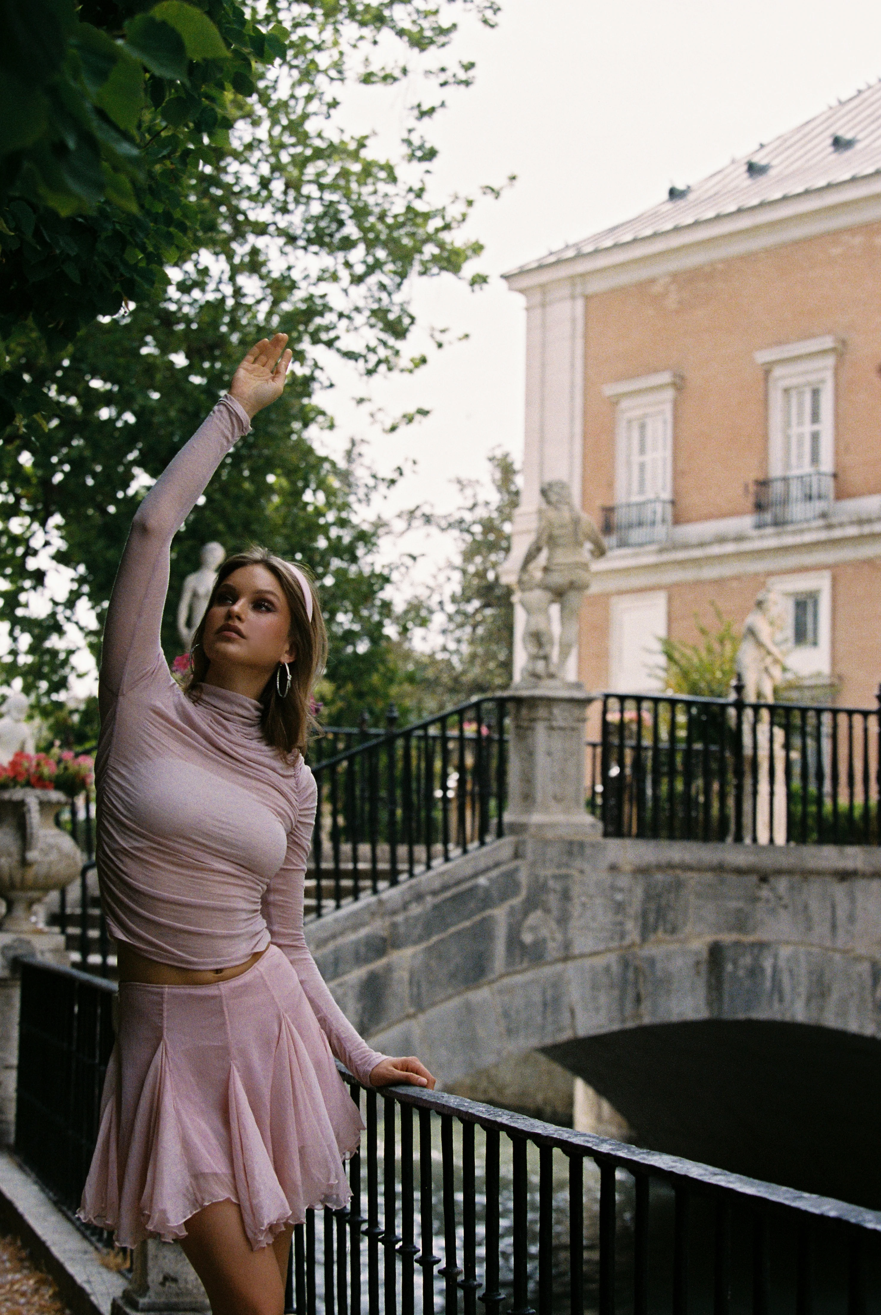 Verena Skirt (Pink) (Final Sale) - Image 4