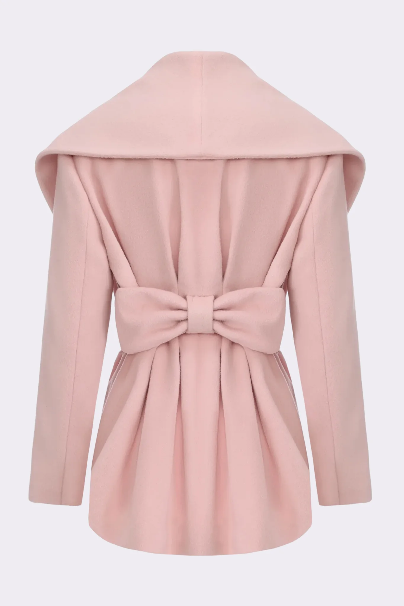 Victoria Bow Coat (Pink) - Image 9