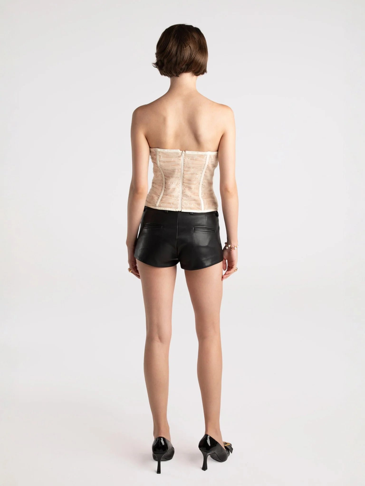 Victoria Leather Shorts (Final Sale) - Image 7