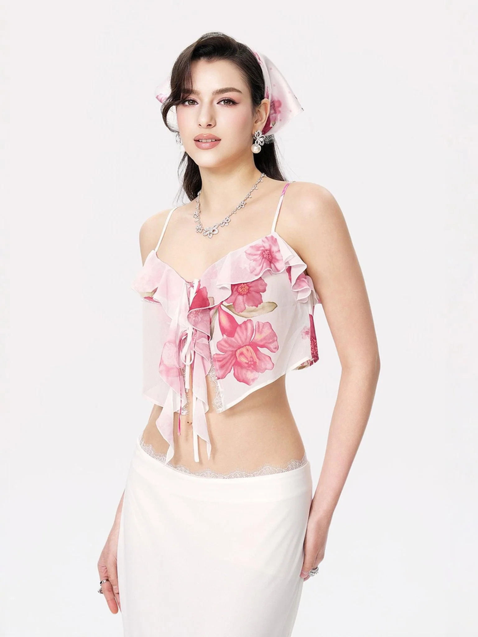 Vivienne Top (Pink) (Final Sale)